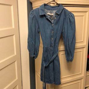 Zara denim dress